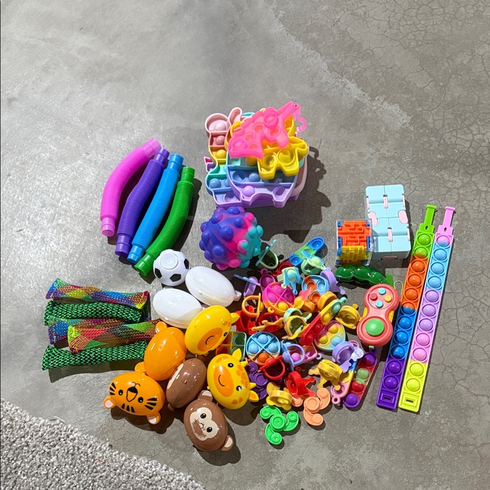 Colorful Kids sensory toys